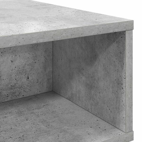 Couchtisch Beton Grau 100 x 46 x 35 cm Holzwerkstoff