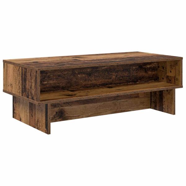 ARDEBO.de - Couchtisch Altholz 100 x 46 x 35 cm Holzwerkstoff
