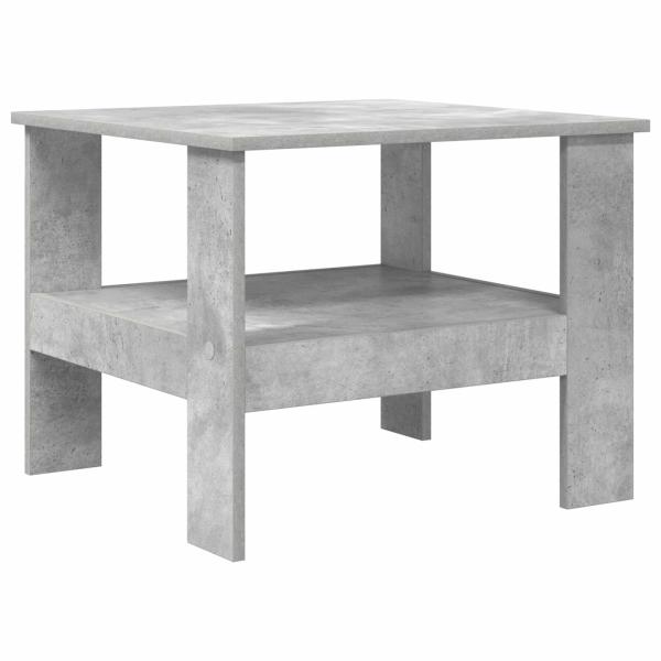 Couchtisch Beton Grau 57 x 55 x 45 cm Holzwerkstoff