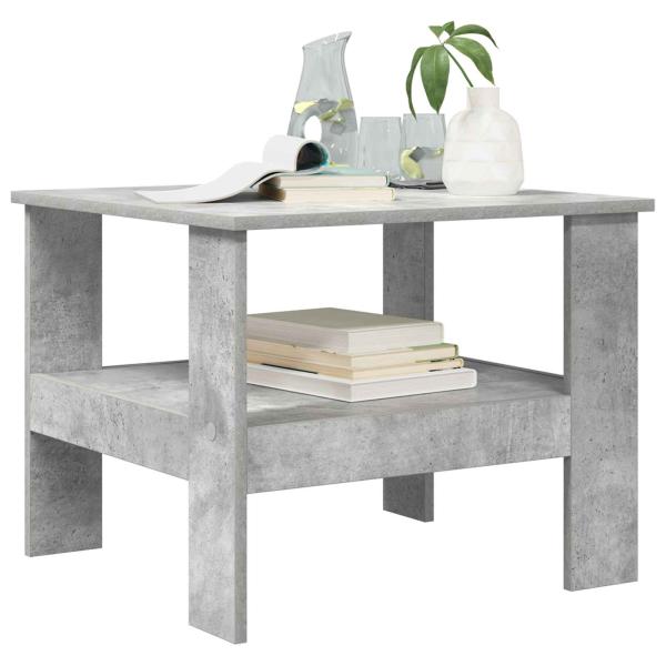 Couchtisch Beton Grau 57 x 55 x 45 cm Holzwerkstoff