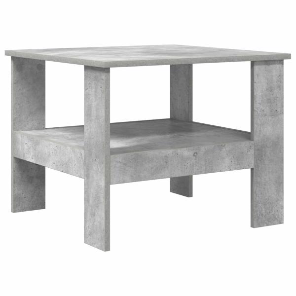 Couchtisch Beton Grau 57 x 55 x 45 cm Holzwerkstoff
