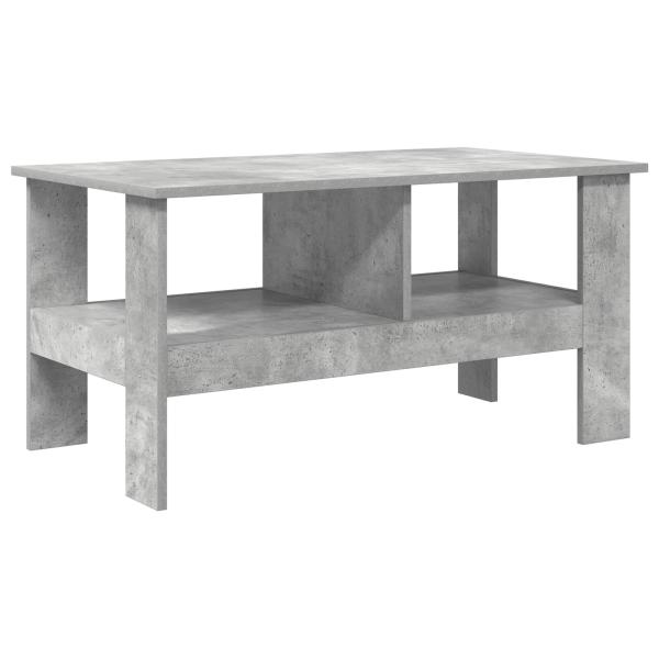 Couchtisch Beton Grau 90 x 50 x 45 cm Holzwerkstoff