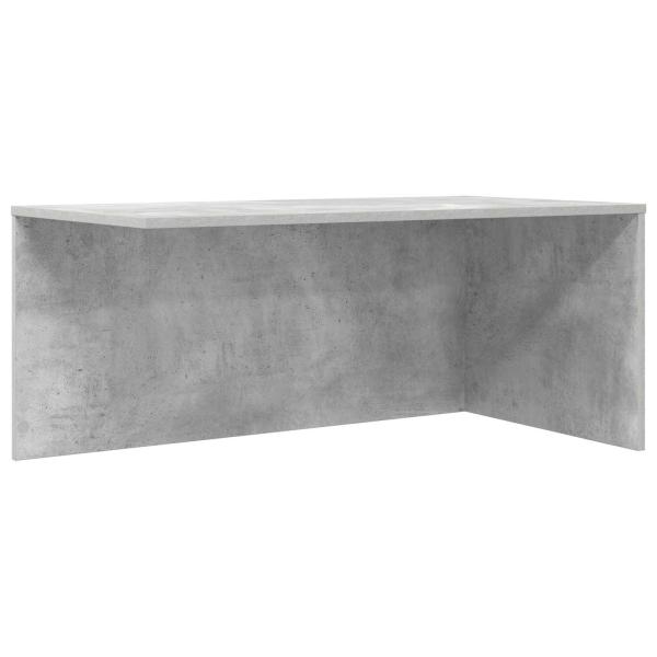 Kaffeetisch Set 2 pcs Beton Grau Holzwerkstoff