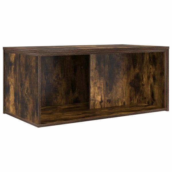 Kaffeetisch Set 2 pcs Geräucherte Eiche Holzwerkstoff