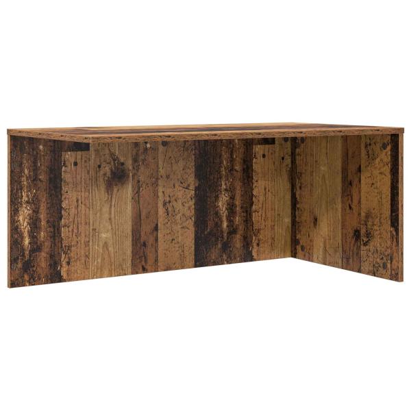 Kaffeetisch Set 2 pcs Altholz Holzwerkstoff