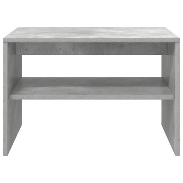 Couchtisch Beton Grau 60 x 50 x 40 cm Holzwerkstoff
