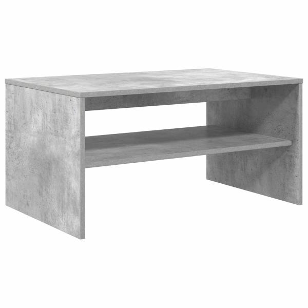 Couchtisch Beton Grau 80 x 50 x 40 cm Holzwerkstoff