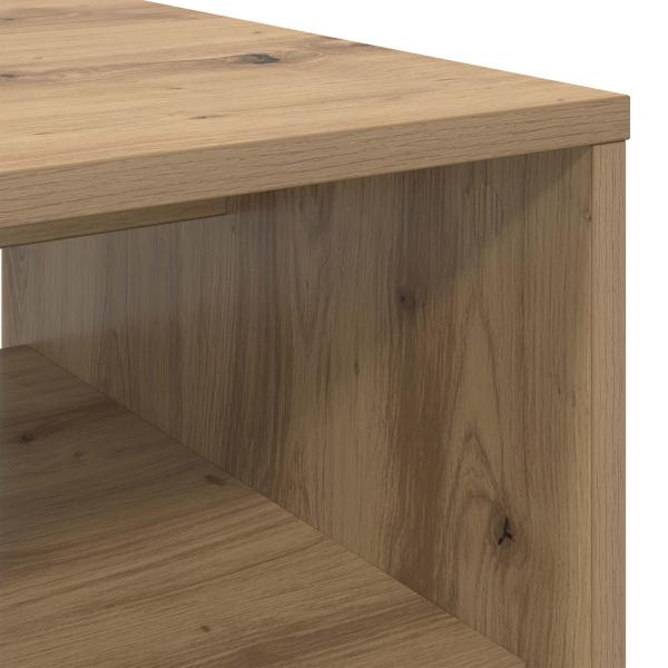 Couchtisch Artisan-Eiche 80 x 50 x 40 cm Holzwerkstoff