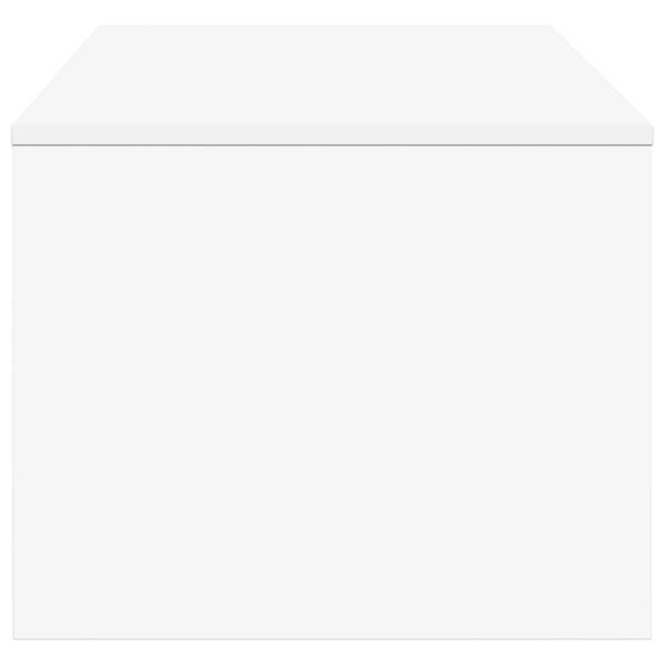 Couchtisch Weiß 100 x 50 x 40 cm Holzwerkstoff