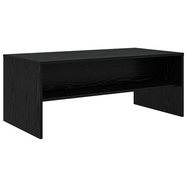 Couchtisch Schwarz Eichen-Optik 100 x 50 x 40 cm Holzwerkstoff