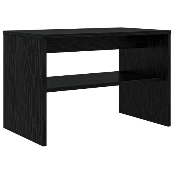 TV-Schränk Schwarz Eichen-Optik 60 x 35 x 40 cm Holzwerkstoff