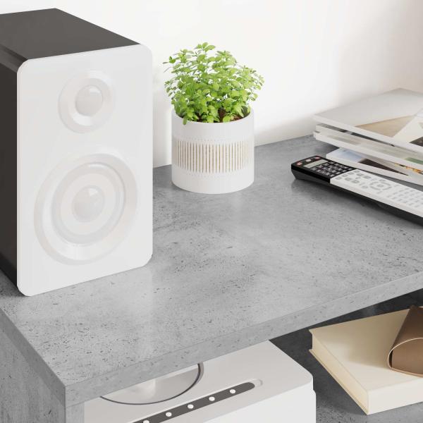 TV-Schränk Beton Grau 60 x 35 x 40 cm Holzwerkstoff