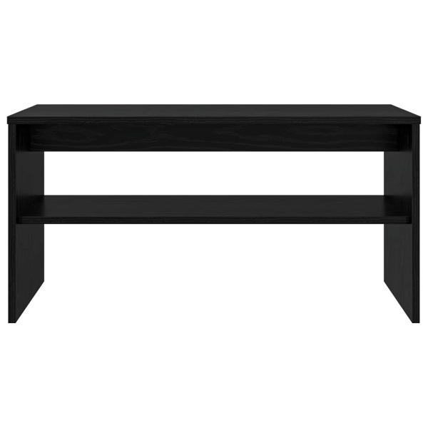 TV-Schränk Schwarz Eichen-Optik 80 x 35 x 40 cm Holzwerkstoff