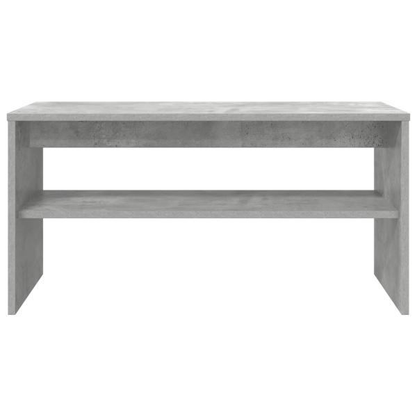 TV-Schränk Beton Grau 80 x 35 x 40 cm Holzwerkstoff