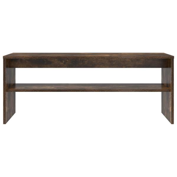 TV-Schränk Geräucherte Eiche 100 x 35 x 40 cm Holzwerkstoff