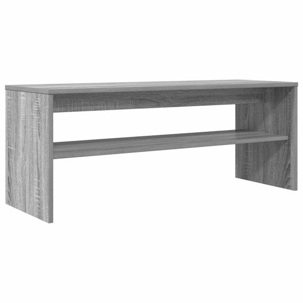 TV-Schränk 100 x 35 x 40 cm Graues Sonoma Holzwerkstoff
