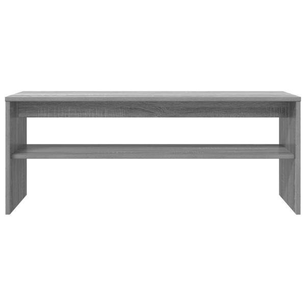 TV-Schränk 100 x 35 x 40 cm Graues Sonoma Holzwerkstoff