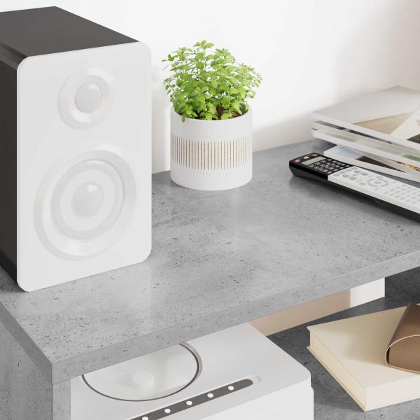 TV-Schränk Beton Grau 60 x 30 x 40 cm Holzwerkstoff