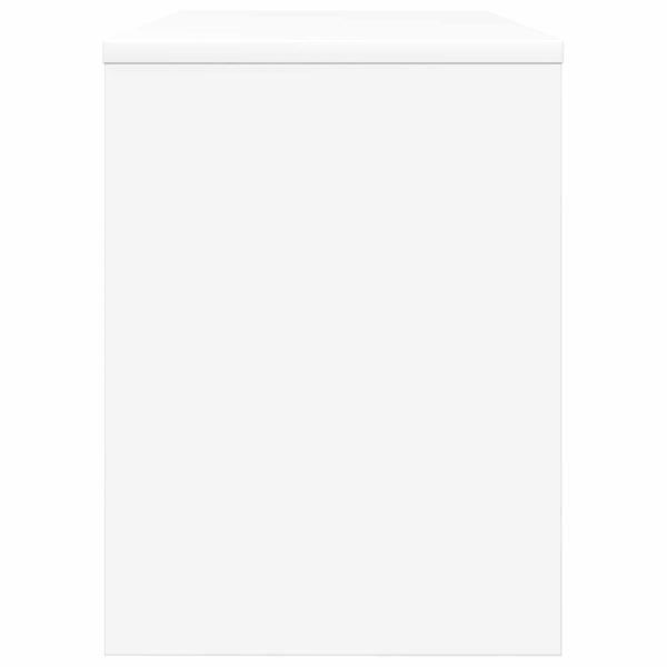 TV-Schränk Weiß 80 x 30 x 40 cm Holzwerkstoff