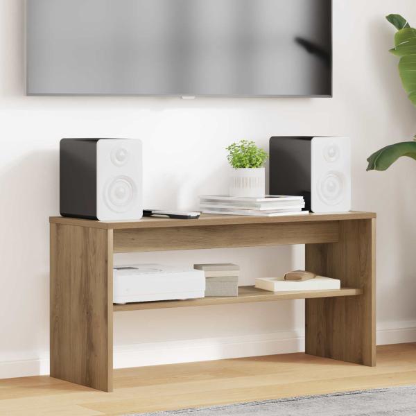 ARDEBO.de - TV-Schränk Artisan-Eiche 80 x 30 x 40 cm Holzwerkstoff