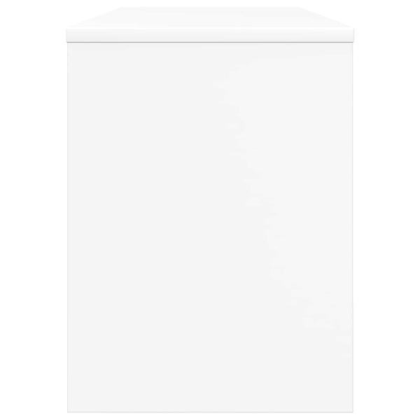 TV-Schränk Weiß 100 x 30 x 40 cm Holzwerkstoff