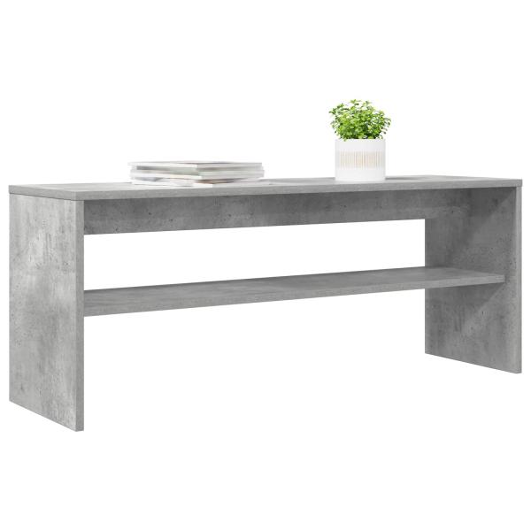 TV-Schränk Beton Grau 100 x 30 x 40 cm Holzwerkstoff