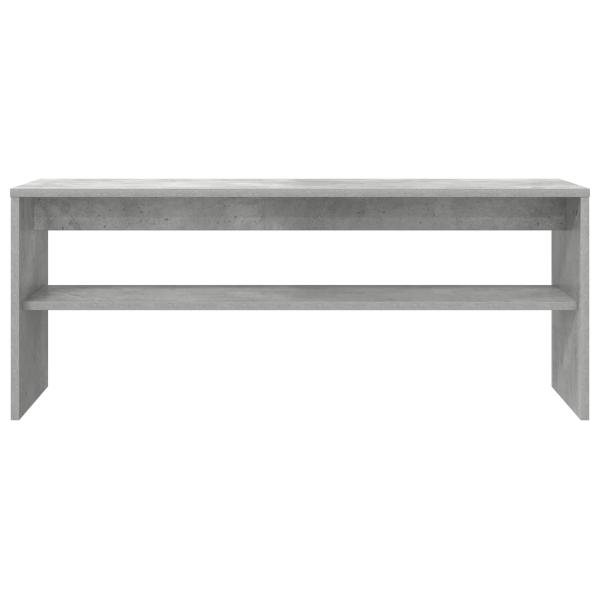 TV-Schränk Beton Grau 100 x 30 x 40 cm Holzwerkstoff