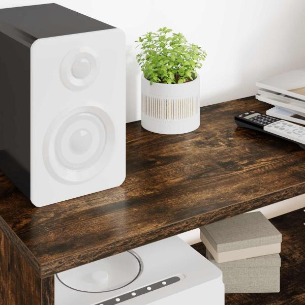 TV-Schränk Geräucherte Eiche 100 x 30 x 40 cm Holzwerkstoff