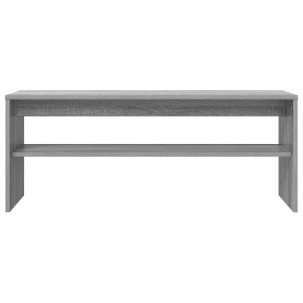 TV-Schränk Graues Sonoma 100 x 30 x 40 cm Holzwerkstoff
