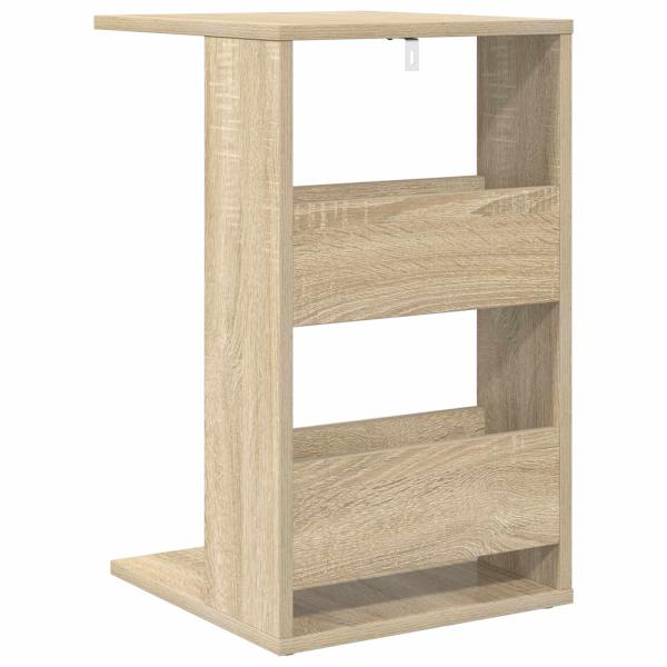 Beistelltisch Sonoma-Eiche 40 x 35 x 60,5 cm Holzwerkstoff