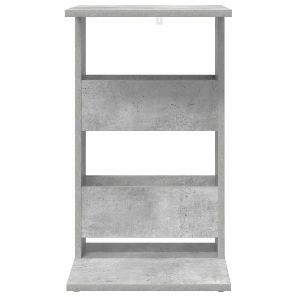 Beistelltisch Beton Grau 40 x 35 x 60,5 cm Holzwerkstoff
