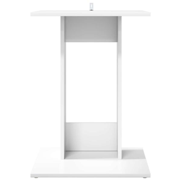 Beistelltisch Weiß 45 x 40 x 62,5 cm Holzwerkstoff