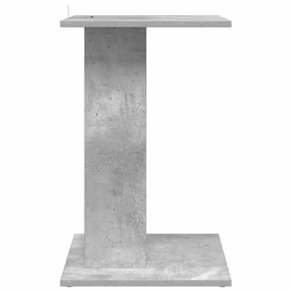 Beistelltisch Beton Grau 45 x 40 x 62,5 cm Holzwerkstoff