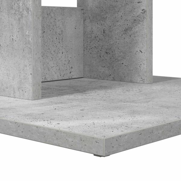 Beistelltisch Beton Grau 45 x 40 x 62,5 cm Holzwerkstoff