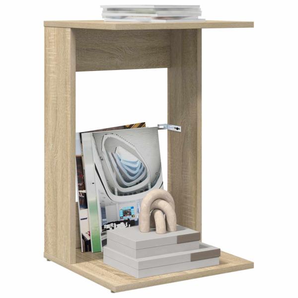 Beistelltisch Sonoma-Eiche 40 x 38 x 62,5 cm Holzwerkstoff