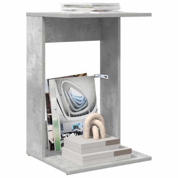 Beistelltisch Beton Grau 40 x 38 x 62,5 cm Holzwerkstoff