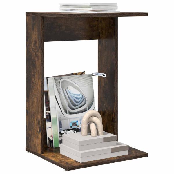 Beistelltisch Geräucherte Eiche 40 x 38 x 62,5 cm Holzwerkstoff