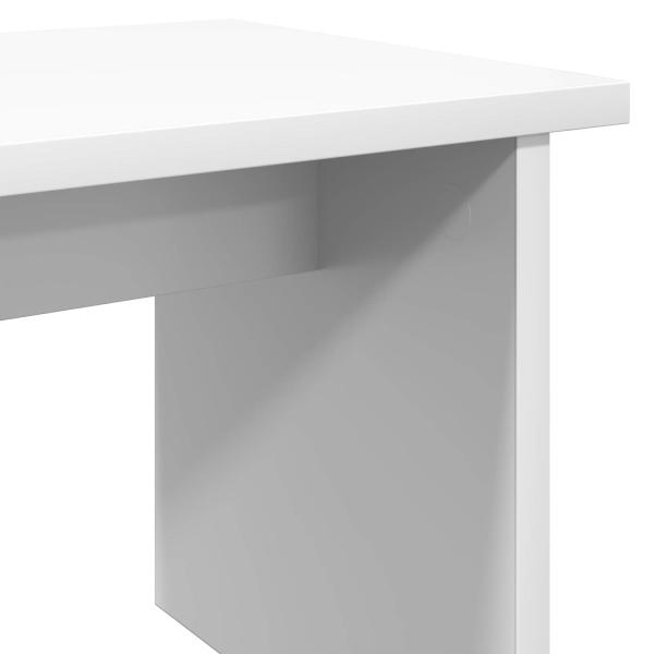 Schuhschrank mit Regal mit Speicher 2 pcs Weiß Holzwerkstoff