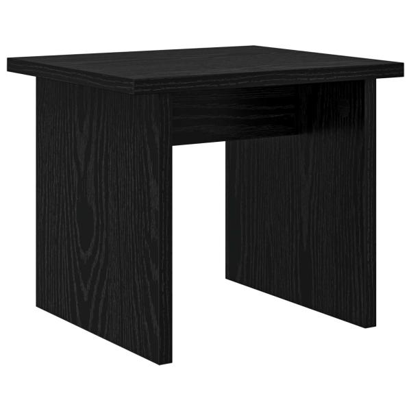 Schuhschrank mit Regal 2 pcs Schwarz Eichen-Optik Holzwerkstoff