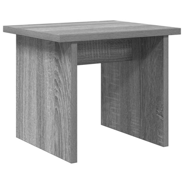 Schuhschrank mit Regal 2 pcs Graues Sonoma Holzwerkstoff