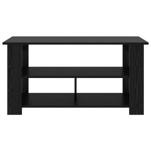 TV-Ständer Schwarz Eichen-Optik 100 x 40 x 50 cm