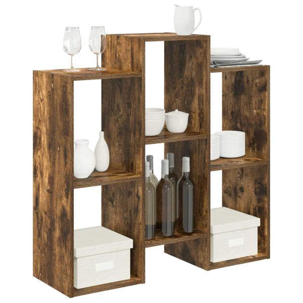 Sideboard Geräucherte Eiche 90 x 30 x 90 cm