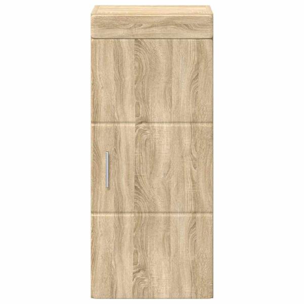 Badezimmer-Wandschrank TULUM Sonoma-Eiche 37 x 24,5 x 86 cm