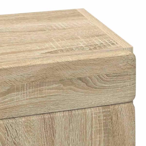 Badezimmer-Wandschrank TULUM Sonoma-Eiche 37 x 24,5 x 86 cm