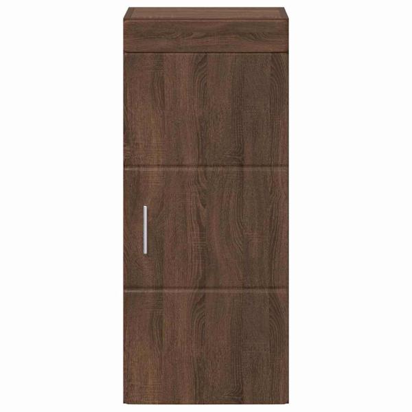 Badezimmer-Wandschrank TULUM Braun Eichen-Optik Holzwerkstoff