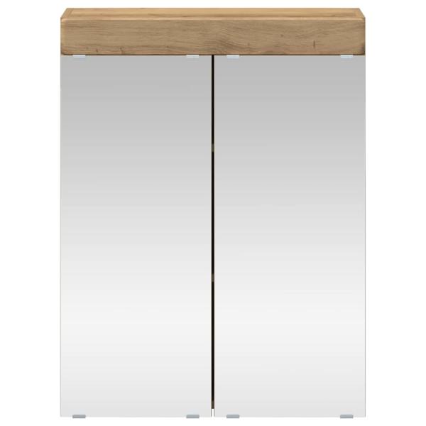 Badezimmerspiegelschrank TULUM Artisan-Eiche 60 x 16,5 x 78 cm