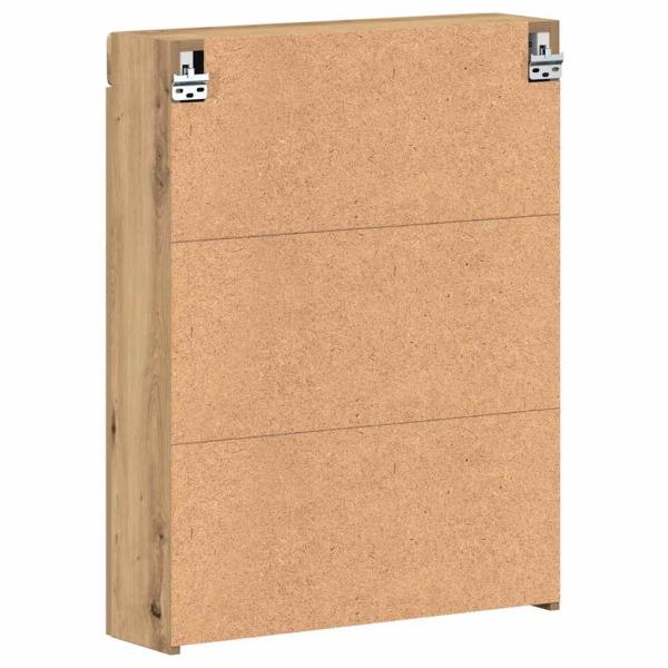 Badezimmerspiegelschrank TULUM Artisan-Eiche 60 x 16,5 x 78 cm