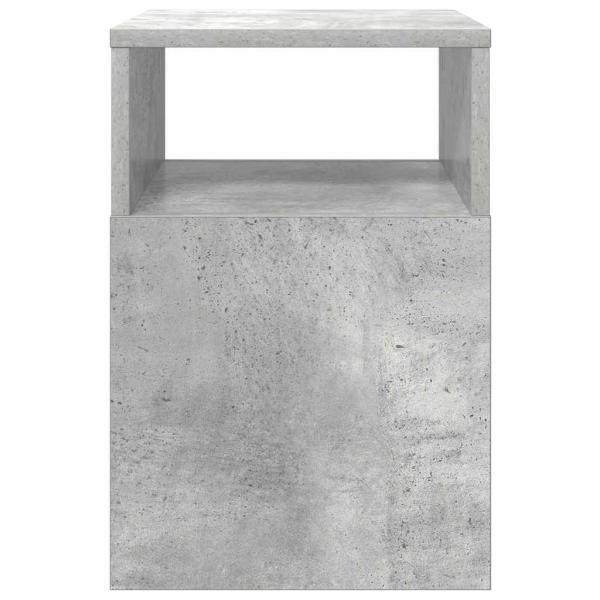 Beistelltisch Beton Grau 30,5 x 30 x 45 cm Holzwerkstoff