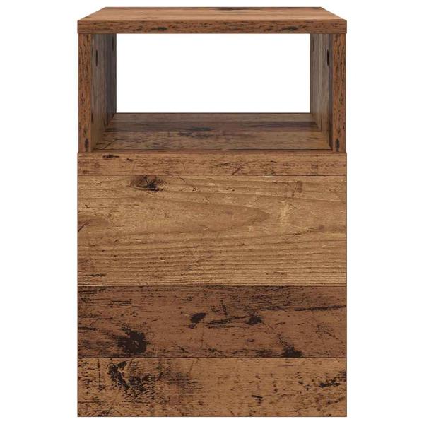 Beistelltisch 2 pcs Altholz 30,5 x 30 x 45 cm Holzwerkstoff