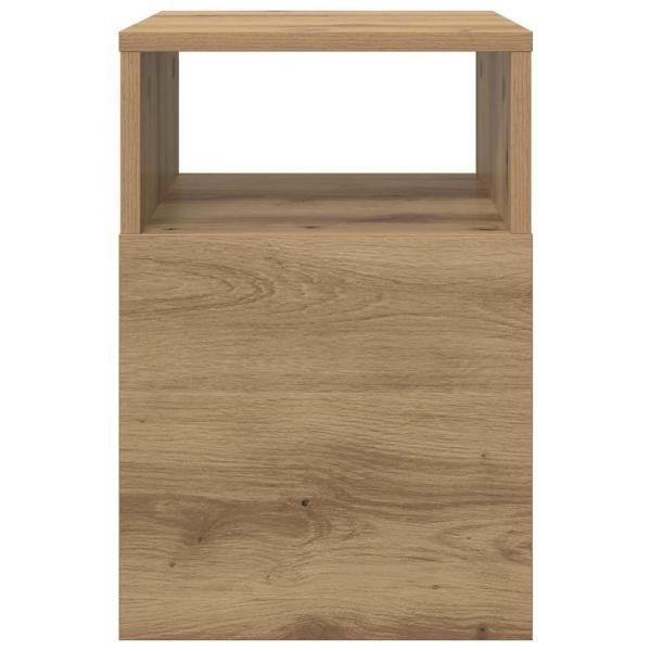 Beistelltisch Artisan-Eiche 30,5 x 30 x 45 cm Holzwerkstoff